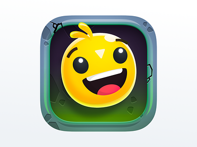 Bouncy Heroes App Icon Design