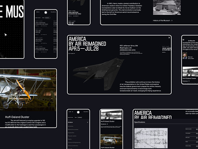 Air and Space Museum / 01 corporate corporatewebsite figma grid layout layoutgrid longread main page museum swiss swissstyle swisstypography typo typography ui uidesign webdesign website