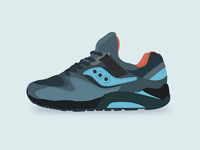 Sneaker Illustration drawing illustration illustrator pen tool vector