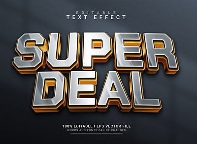 Super Deal Text Effect word art