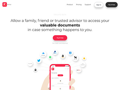 Keepsy.app (Homepage) keepsy