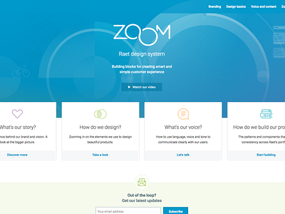 Zoom - Raet design system