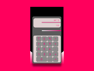 Daily UI 004 calculator calculator ui daily dailyui dailyui004 design invisionstudio ui ux vector