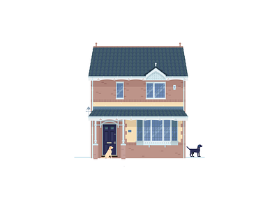 Home covid 19 dogs home house illustration illustrator lockdown pets self isolation