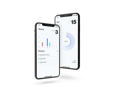 HIIT app concept