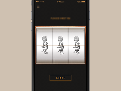 App Design app design flat ios skeuomorphism slot machine spinner ui ux wip