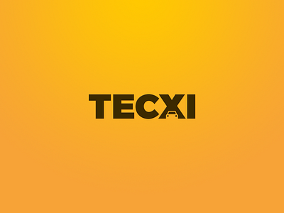 Tecxi Logo branding logo negative space