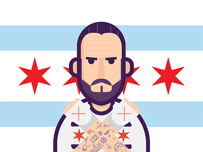 Best in the world cm punk design illustration vector wrestler wwe