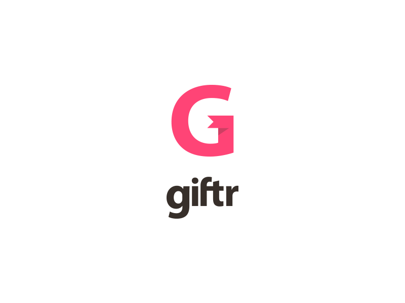 Giftr logo by Steve Ridgway for hedgehog lab on Dribbble