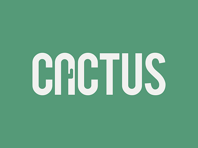Cactus brand branding cactus identity illustration logo marque typography