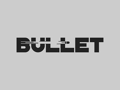 Bullet brand branding bullet identity illustration logo marque typography