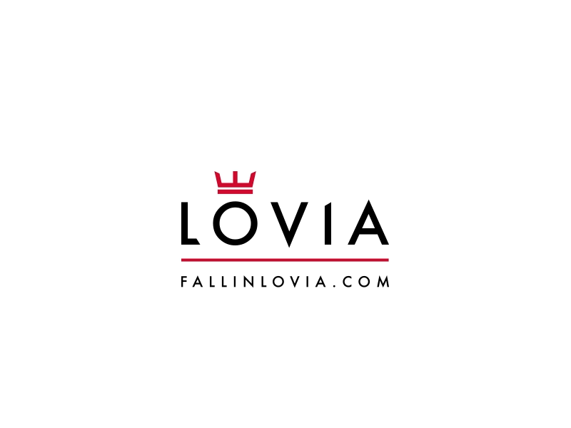 Eva Lovia brand branding crown identity illustration logo marque typography