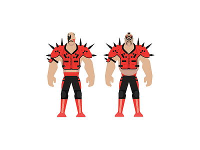 Road Warriors animal hawk illustration lod road warriors wrestling wwe wwf