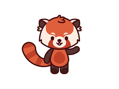 Red Panda by Steve Ridgway on Dribbble