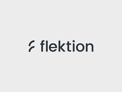 Flektion clean consultancy design graphicdesign logo logodesign minimal simple