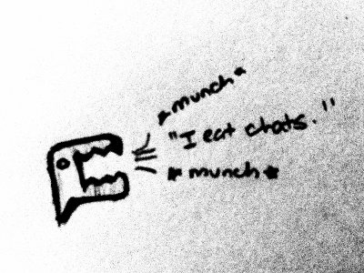 Munch convore mascot sketch