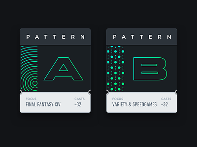 Pattern Cards, Badges, Things... badge card pattern twitch