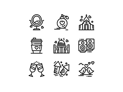 Valentine Creative Icons