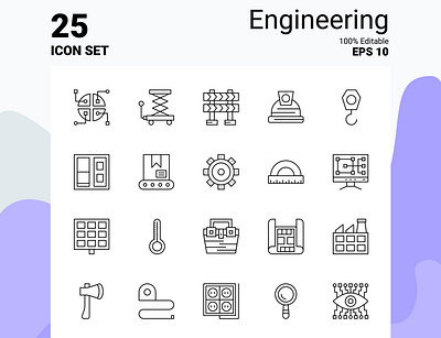 Engineering Icon set