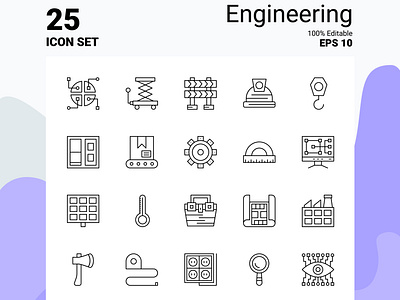 Engineering Icon set