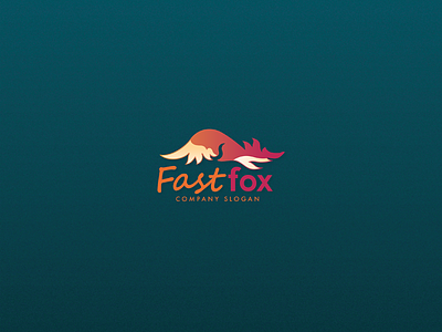 Fastfox Exclusive Logo brand design exclusive fast fox gradient job done logo vector