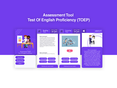 Aplication Test Of English Proficiency (TOEP)