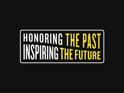 Honoring the Past, Inspiring the Future black lives matter blm lockup mark minimal minimal mark type design type lockup type logo typedesign typogaphy