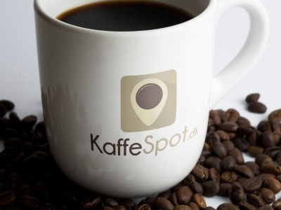 KaffeSpot logotype coffee design kaffe logo review search