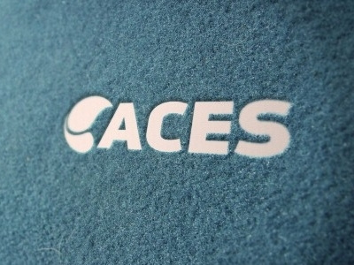 ACES logo design logo tennis