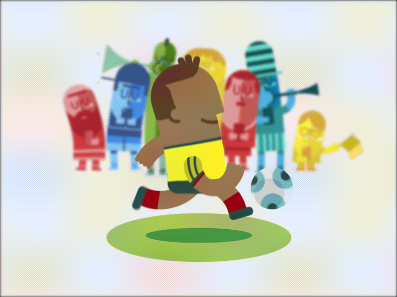Colombian Player 2d characters dribbble infographic colombian juan leguizamon motion rafatoon soccer