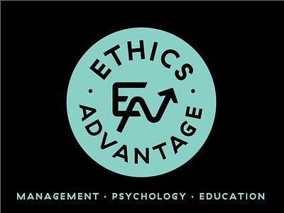 Ethics Advantage Logo circle logo monogram