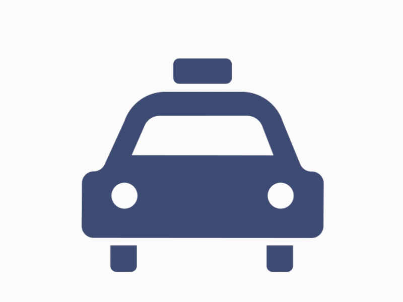 Taxi Service Animated Icon airport animated animation app icon looped lottie orhan deniz service taxi ui