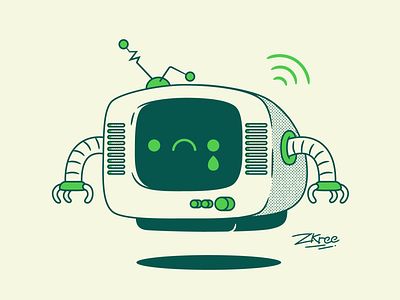 Sad TV bot