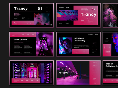 TRANCY - BUSINESS PRESENTATION TEMPLATE