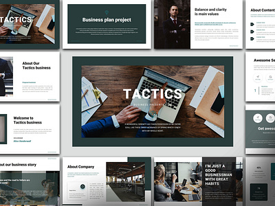 TACTICS - BUSINESS PRESENTATION TEMPLATE