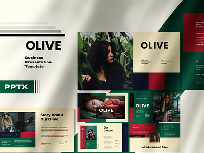 OLIVE - BUSINESS PRESENTATION TEMPLATE