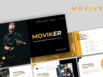 MOVIKER - BUSINESS PRESENTATION TEMPLATE