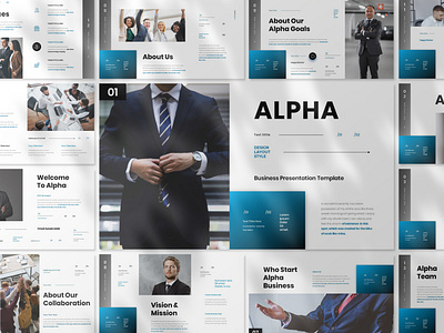 ALPHA - BUSINESS PRESENTATION TEMPLATE