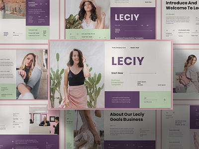 LECIY - BUSINESS PRESENTATION TEMPLATE