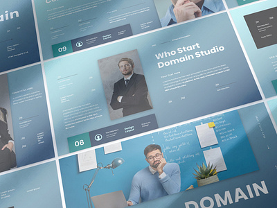 DOMAIN - BUSINESS PRESENTATION TEMPLATE