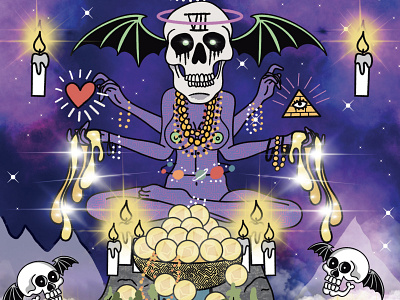 Mother Illustration for Avenged Sevenfold band design graphic design illustration illustrator merchandise metal nft nft illustration procreate punk