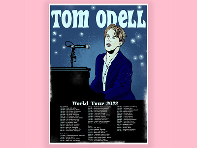 Tour Poster Design for Tom Odell