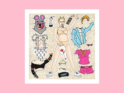 Paper Doll Design for MTV