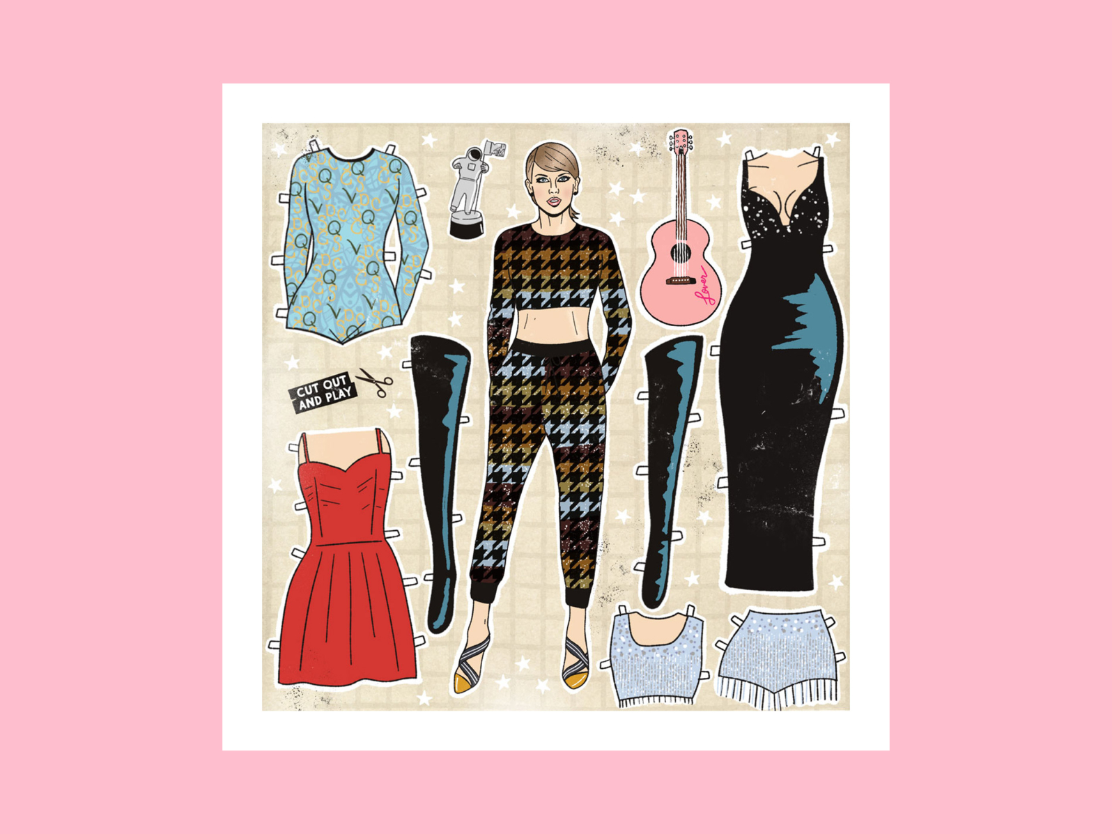 Paper Doll Design for MTV by H.E Creative on Dribbble