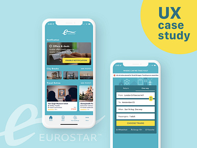 Eurostar | Booking App UI Redesign