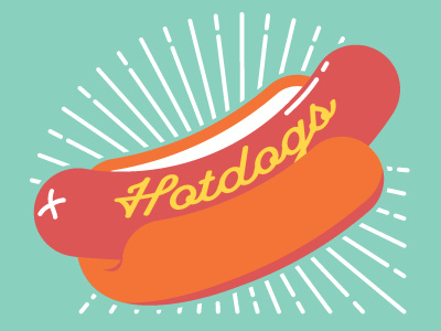 Perfect Hotdogs hotdogs porkchop poster steven universe typography