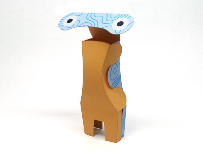 Monster 3 creature monsters paper papercraft