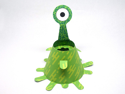 Monster 4 creature monsters paper papercraft