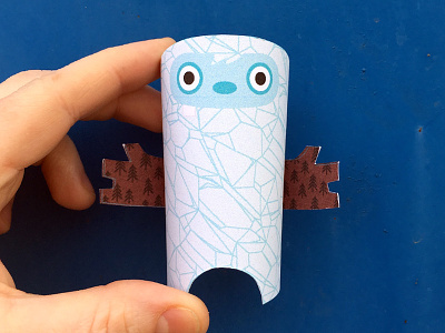 Day 19 creature monsters paper papercraft paperengineering papertoy the100dayproject toy