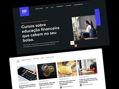 Website Project - EQI design investment ui ux webdesign website website design